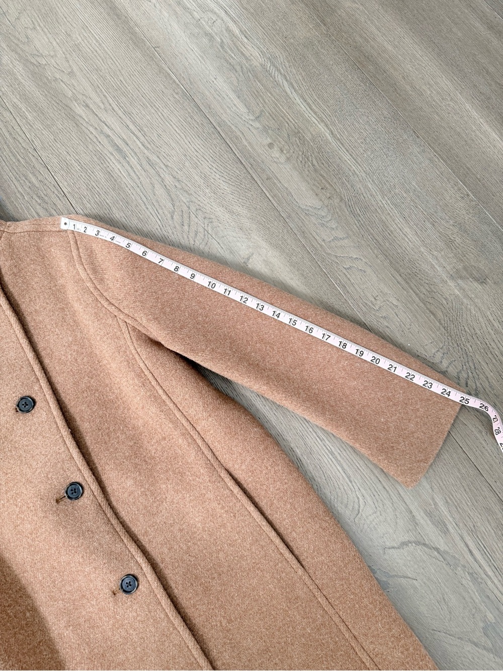 NWOT J.Crew Villa Coat Stadium Cloth Wool Heather Camel Tan 6 - Picture 9 of 12